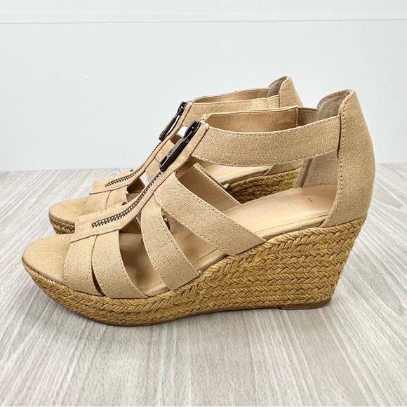 Lauren By Ralph Lauren Womens Kelcie Fabric
Open Toe Casual Espadrille Sandals - Picture 8 of 12